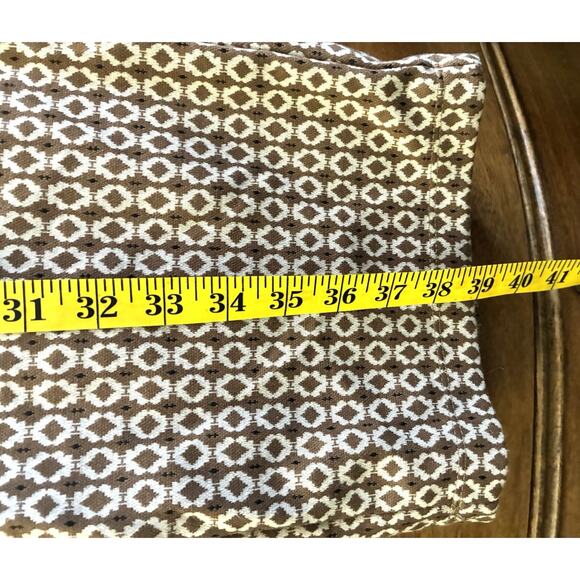 Max Studio Geo Print Wide-Leg Pants – Mid Rise, Full Length (Women’s XS) - Picture 9 of 9